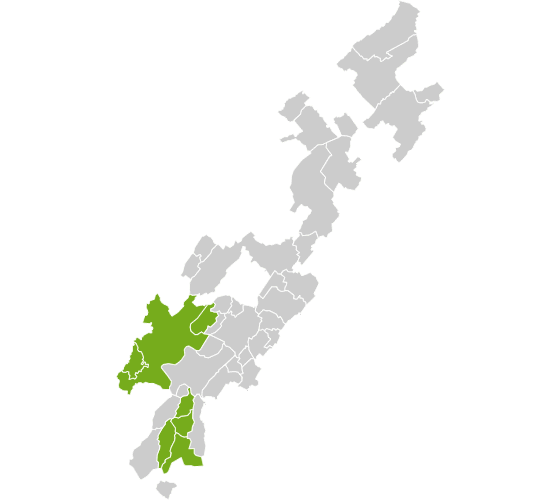 carte du primtre Broye-Vully