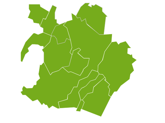 carte du primtre GEDREL